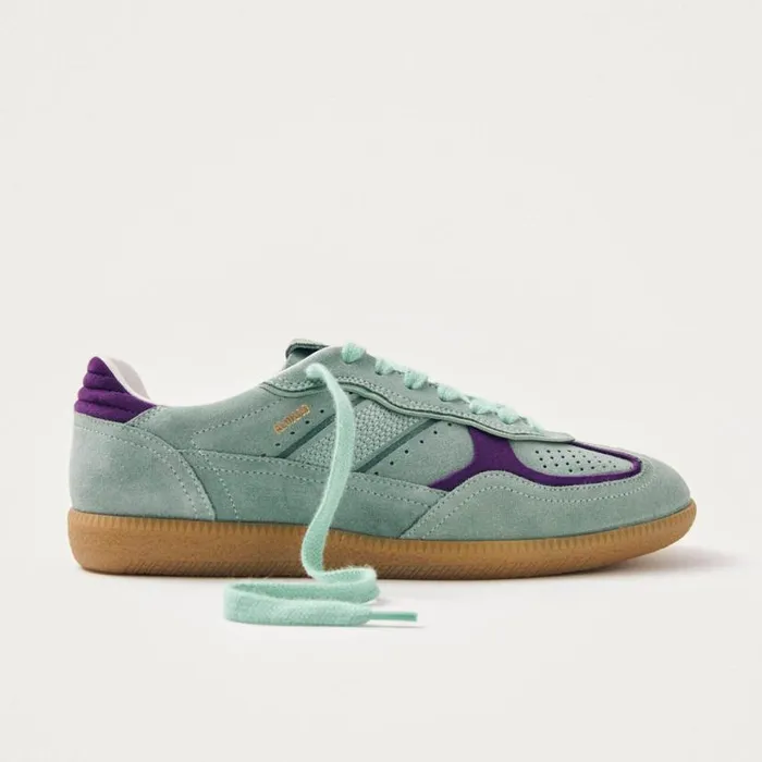 Sneakers WomenMen ALOHAS Tb490 Rife Blue Leather Sneakers