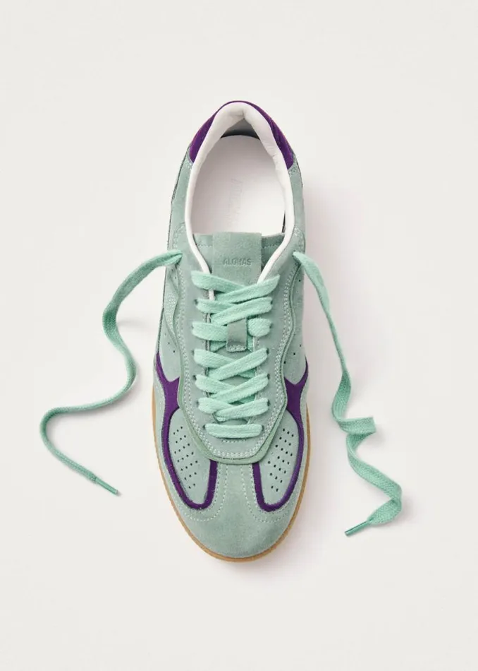 Sneakers WomenMen ALOHAS Tb490 Rife Blue Leather Sneakers