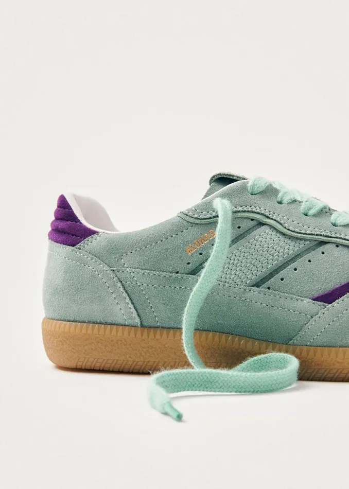 Sneakers WomenMen ALOHAS Tb490 Rife Blue Leather Sneakers