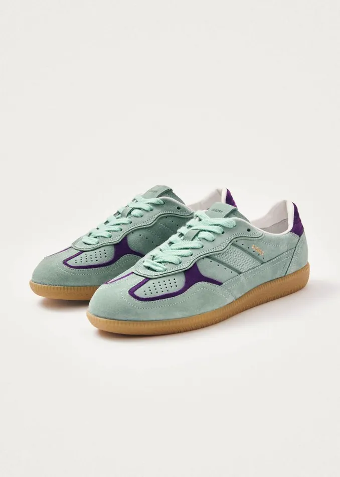 Sneakers WomenMen ALOHAS Tb490 Rife Blue Leather Sneakers