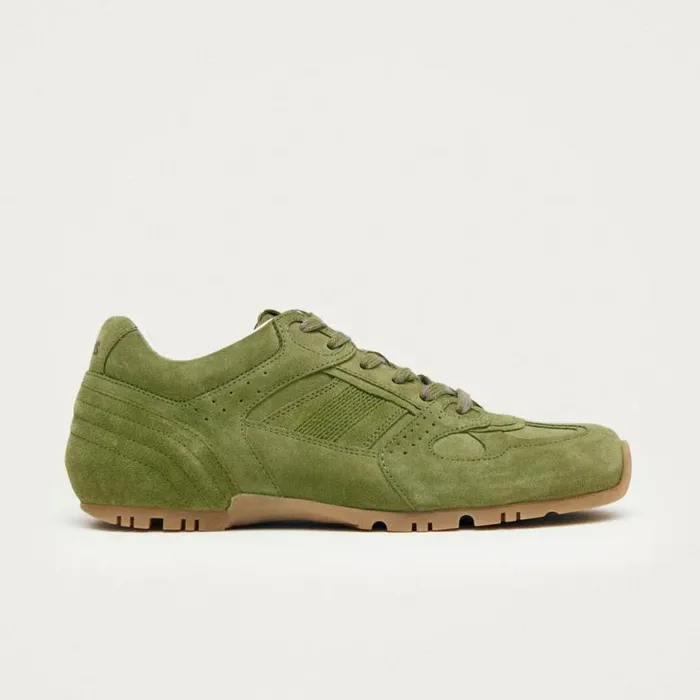 Sneakers WomenMen ALOHAS Tb56 Suede Green