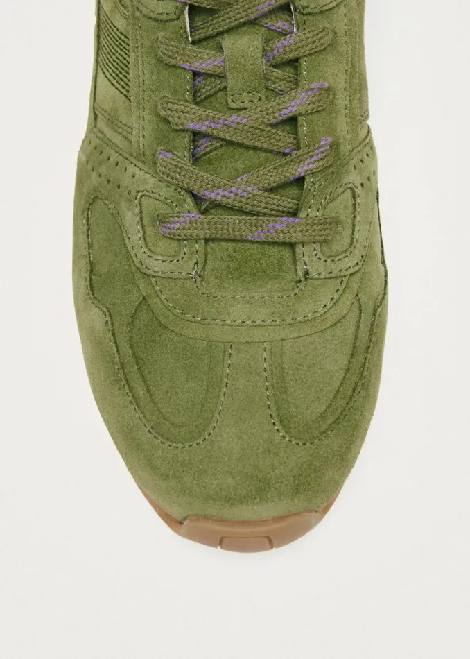 Sneakers WomenMen ALOHAS Tb56 Suede Green