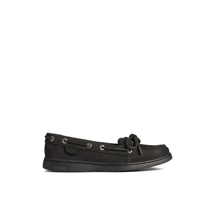 Sperry Angelfish Boat Shoe Black Women Boat Shoes