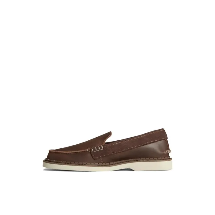 Sperry Authentic Original Double Sole Venetian Loafer Brown Men Loafers and Oxfords