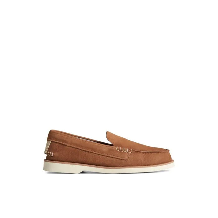 Sperry Authentic Original Double Sole Venetian Loafer Medium Beige Men Loafers and Oxfords
