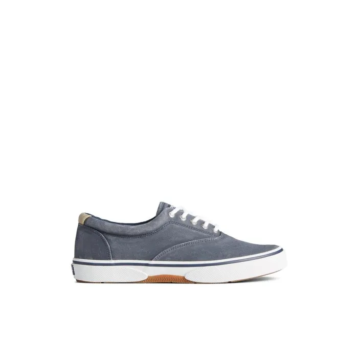 Sperry Halyard CVO Salt Washed Sneaker Navy Men Shoes