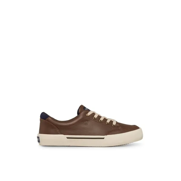 Sperry Harbor Tide Sneaker Brown Kids Sneakers
