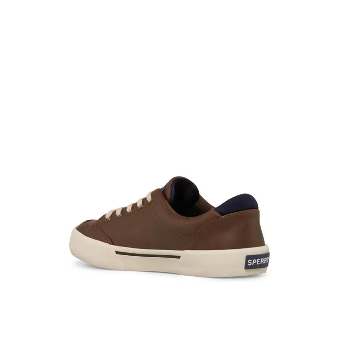 Sperry Harbor Tide Sneaker Brown Kids Sneakers