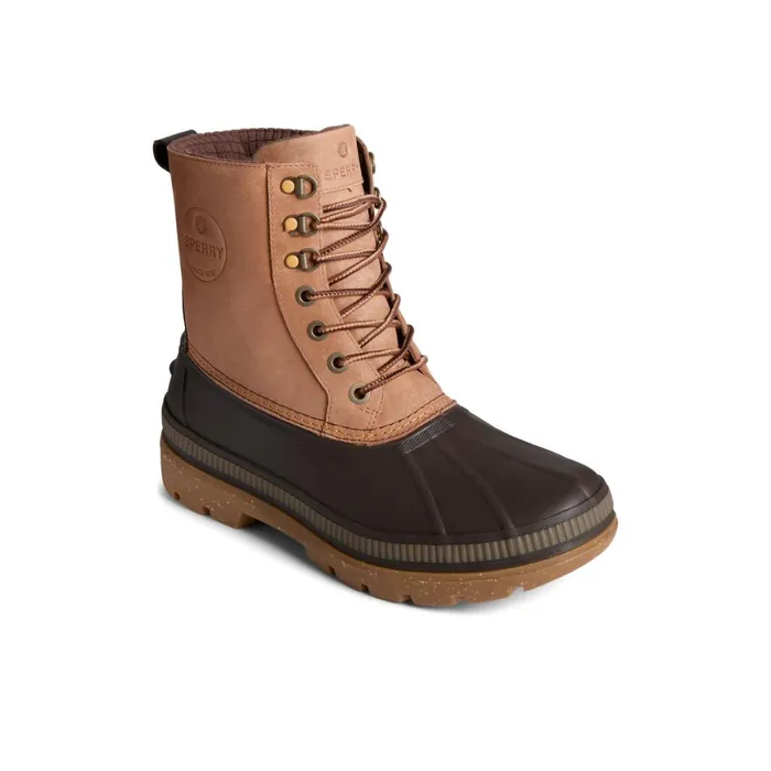 Sperry Ice Bay Thinsulate Tall Duck Boot Medium Beige Men Boots