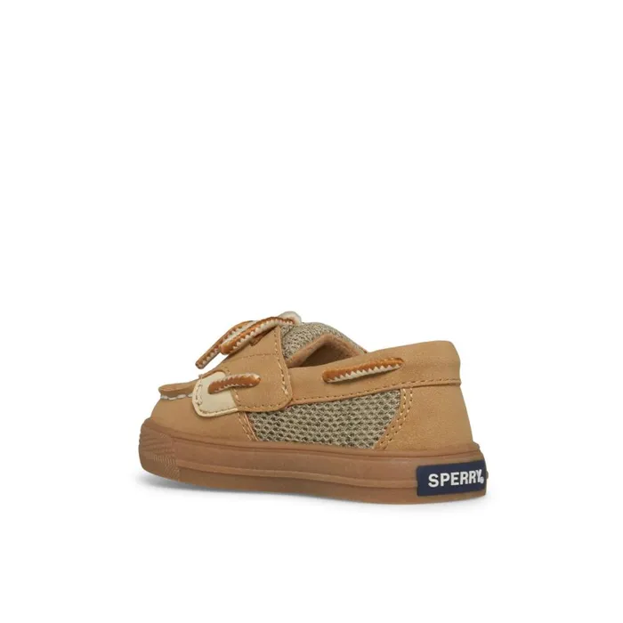 Sperry Intrepid II Crib Brown Kids Sneakers