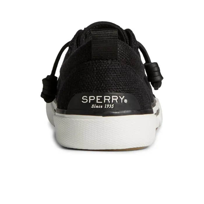 Sperry Pier Wave LTT Sneaker Black Women Sneakers