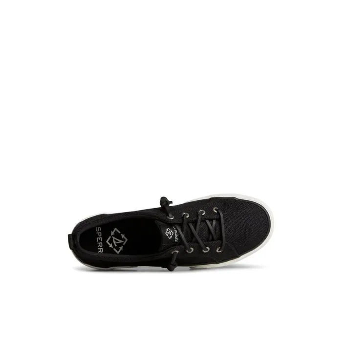 Sperry Pier Wave LTT Sneaker Black Women Sneakers