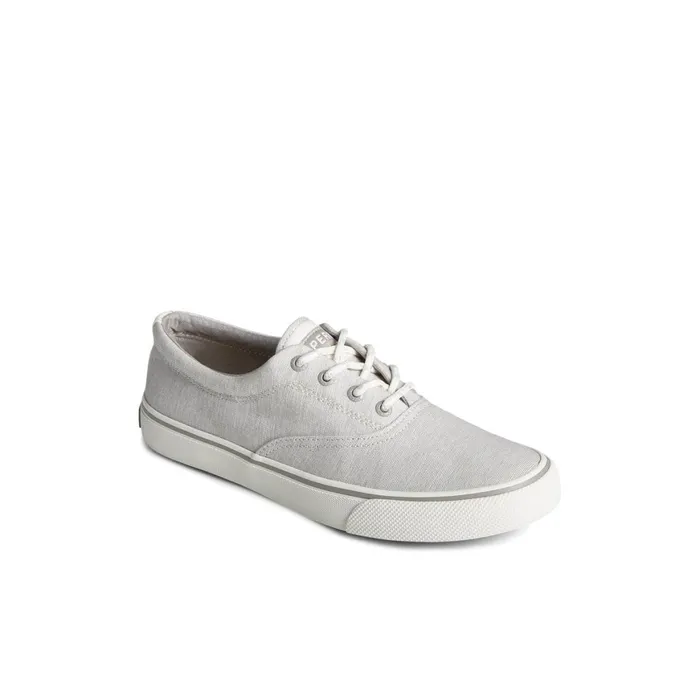 Sperry Striper II Chambray Sneaker Grey Men Sneakers