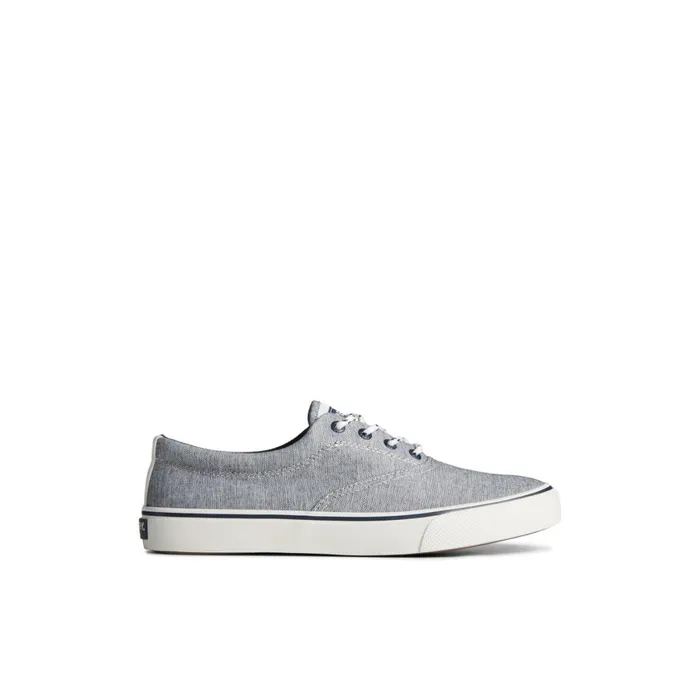 Sperry Striper II Chambray Sneaker Navy Men Sneakers