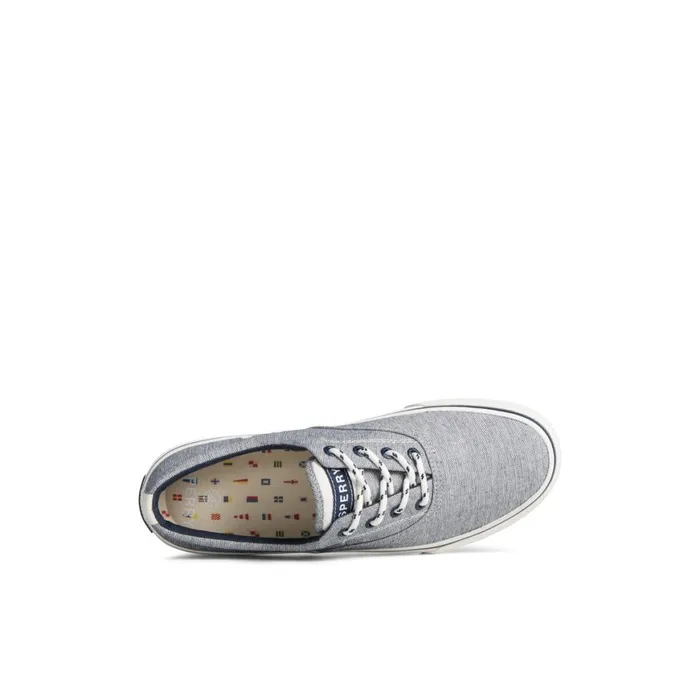 Sperry Striper II Chambray Sneaker Navy Men Sneakers