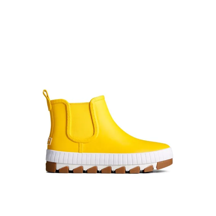 Sperry Torrent Chelsea Bright Rain Boot Yellow Women Boots
