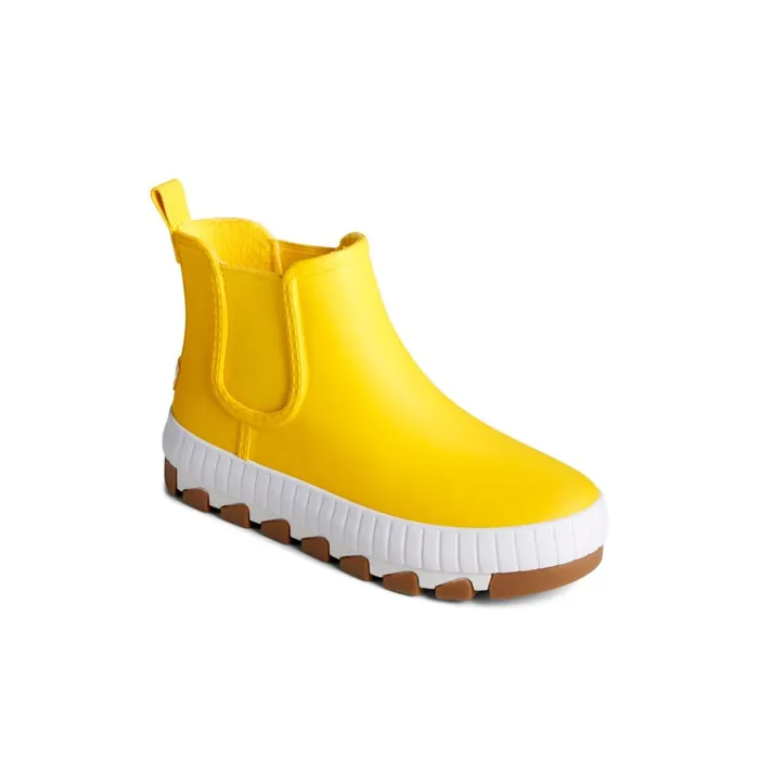 Sperry Torrent Chelsea Bright Rain Boot Yellow Women Boots