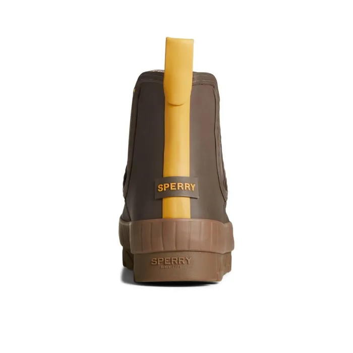 Sperry Torrent Chelsea Waterproof Rain Boot Brown Women Boots