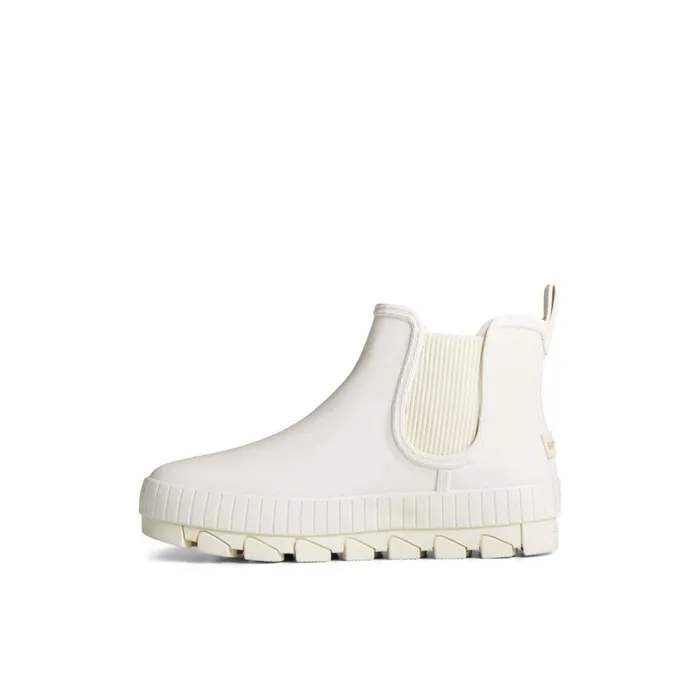 Sperry Torrent Chelsea Waterproof Rain Boot White Women Boots
