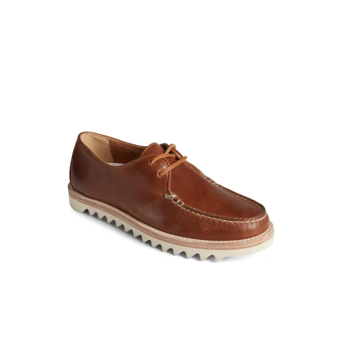 Sperry Unisex Captain x27 s Vibram Oxford Medium Beige Men Loafers and Oxfords