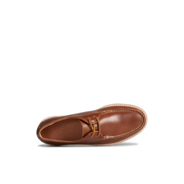 Sperry Unisex Captain x27 s Vibram Oxford Medium Beige Men Loafers and Oxfords