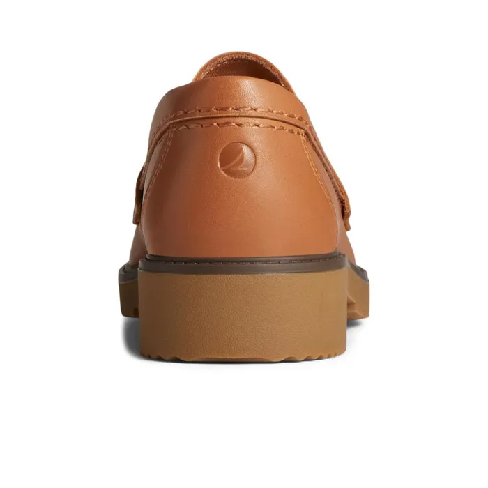 Sperry Wells Loafer Medium Beige Women Oxfords and Loafers