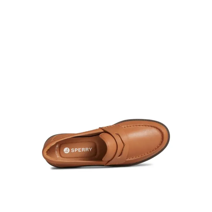 Sperry Wells Loafer Medium Beige Women Oxfords and Loafers