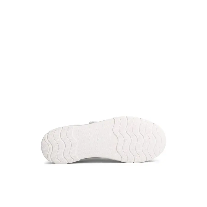 Sperry Winslow Leather Sneaker White Women Sneakers