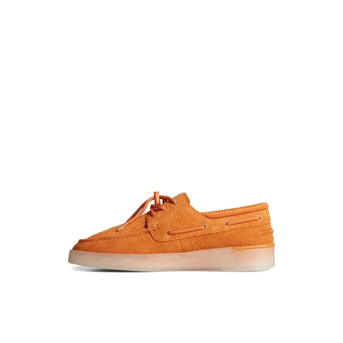 Sperry X Concepts Authentic Original 3Eye Cup Boat Shoe Orange Men Boat Shoes
