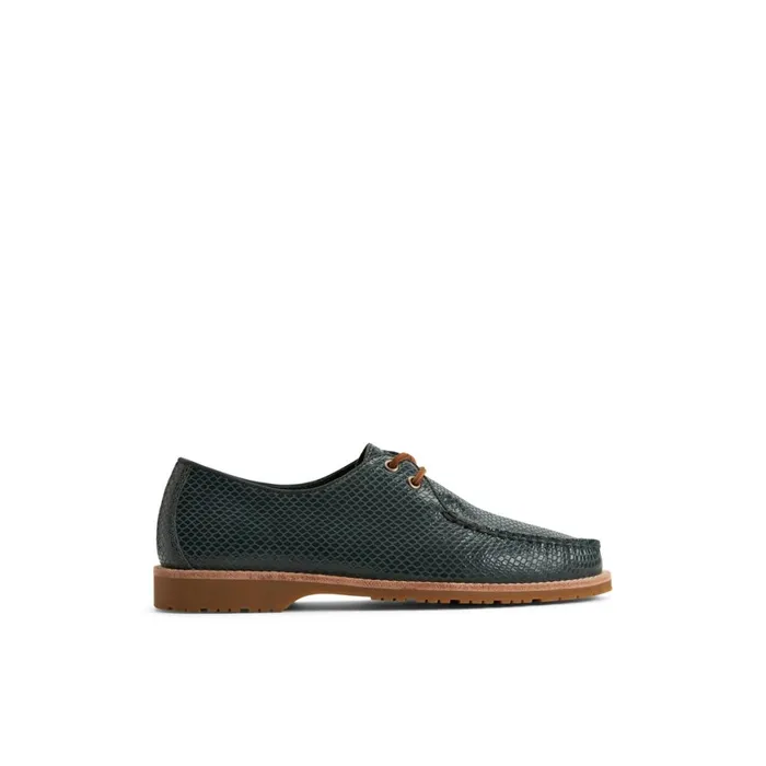 Sperry X Palmes Captains Oxford Green Men Loafers and Oxfords