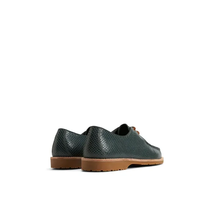 Sperry X Palmes Captains Oxford Green Men Loafers and Oxfords