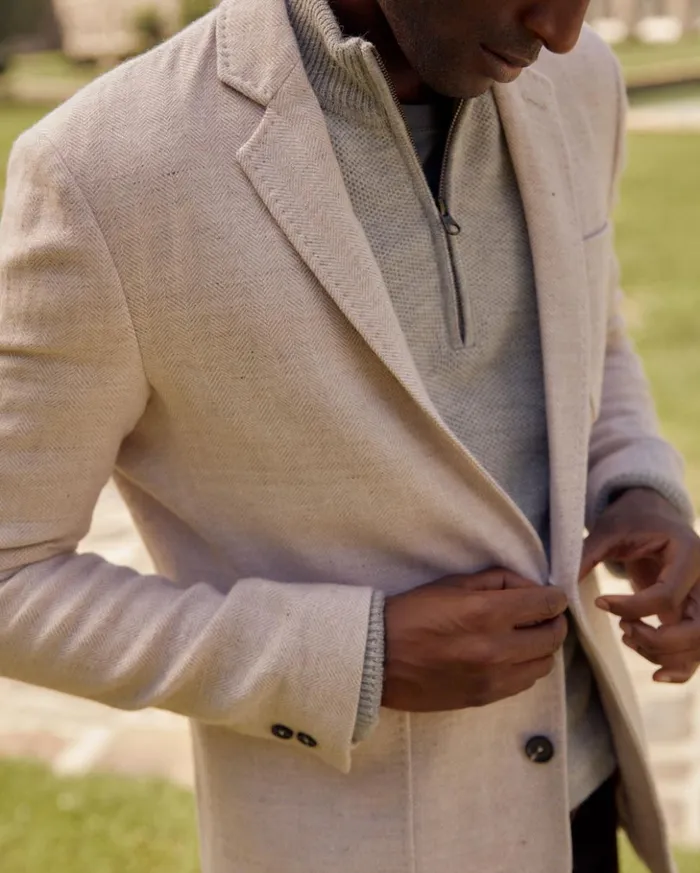 Suiting Men Billy Reid Archie Jacket Tan