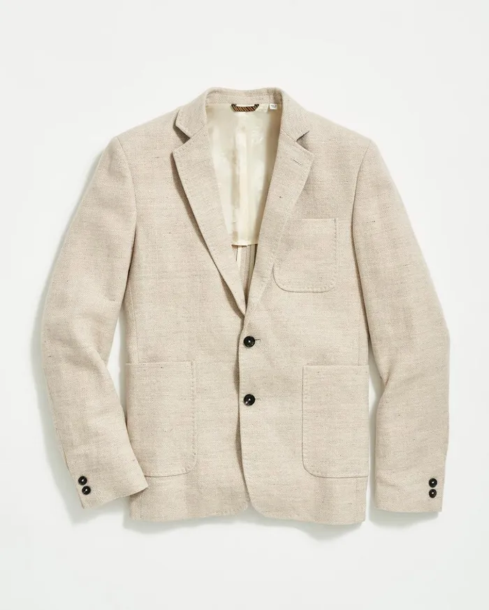 Suiting Men Billy Reid Archie Jacket Tan