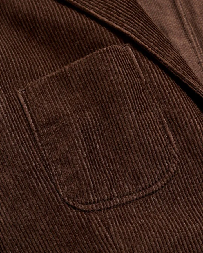 Suiting Men Billy Reid Corduroy Leo Jacket Chocolate