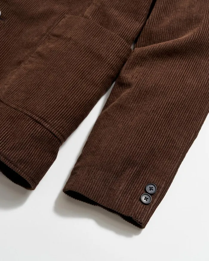 Suiting Men Billy Reid Corduroy Leo Jacket Chocolate