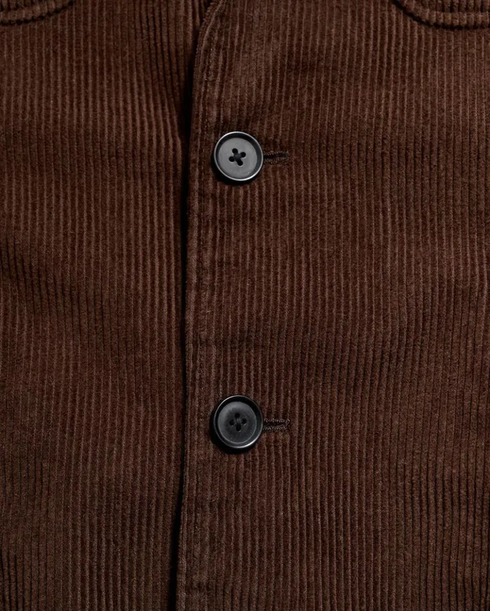 Suiting Men Billy Reid Corduroy Leo Jacket Chocolate