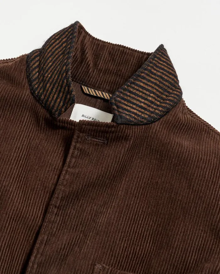 Suiting Men Billy Reid Corduroy Leo Jacket Chocolate