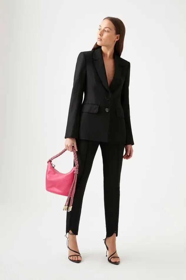 Surrounding Pant Black Women Aje Pants