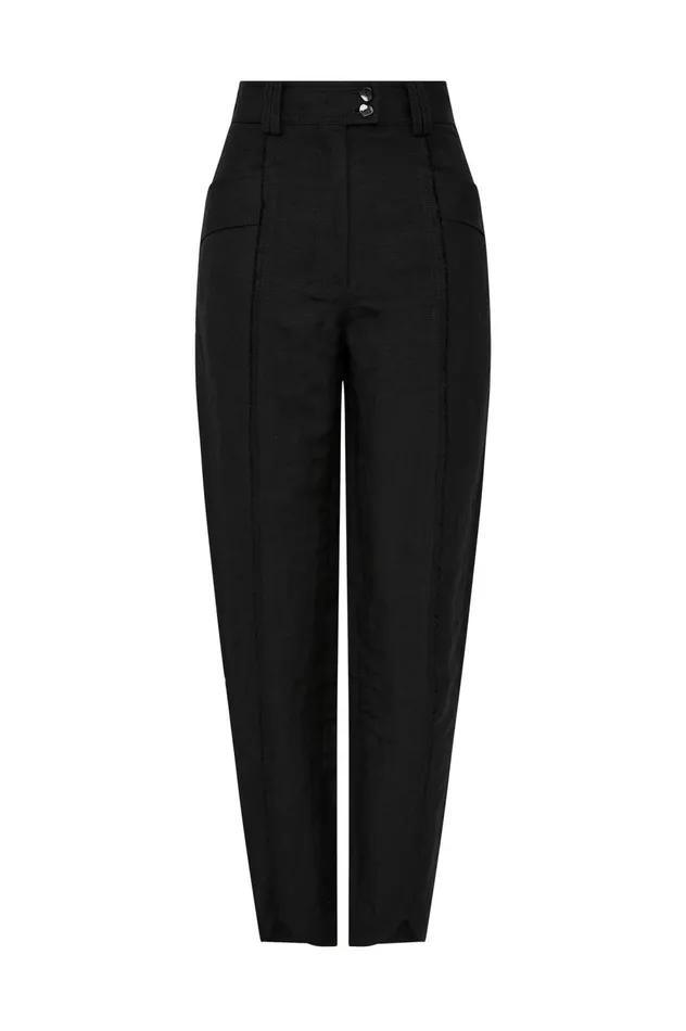Surrounding Pant Black Women Aje Pants