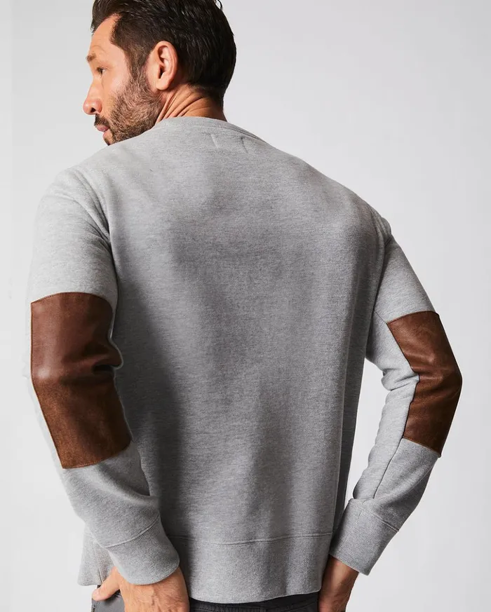 Sweaters and Sweatshirts Men Billy Reid Dover Sweatshirt Grey