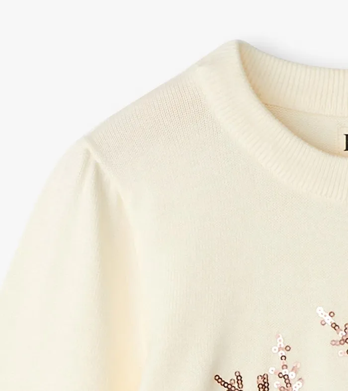Sweaters Girls Hatley Girls Snowflake Pullover Sweater