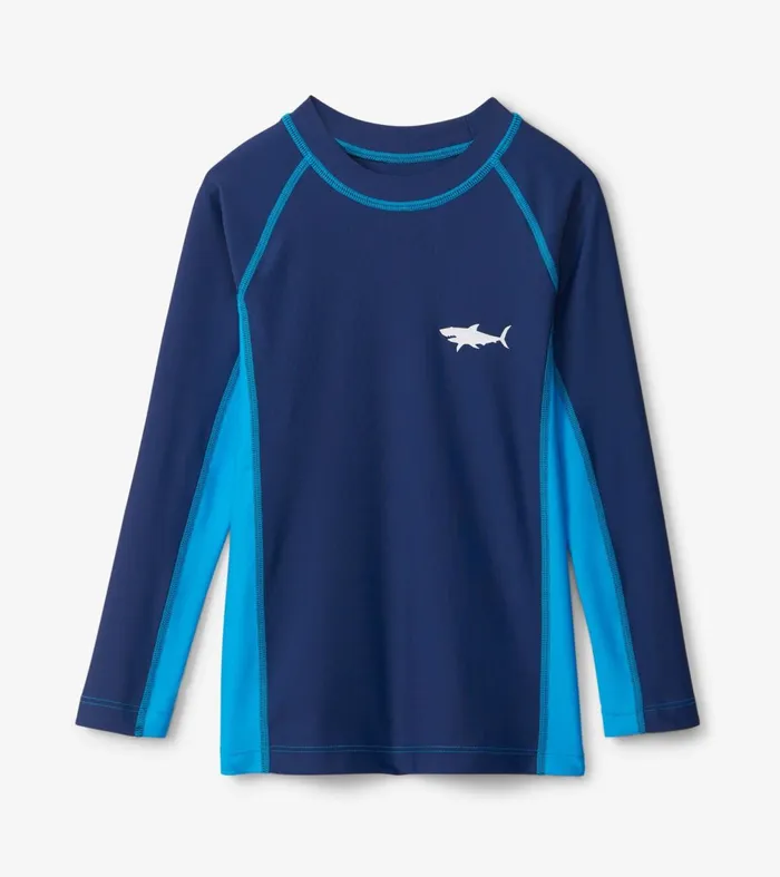 Swimwear Boys Hatley Hawaiian Ocean Long Sleeve Rashguard