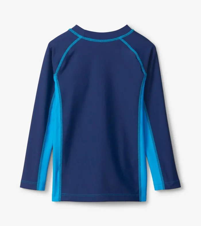 Swimwear Boys Hatley Hawaiian Ocean Long Sleeve Rashguard