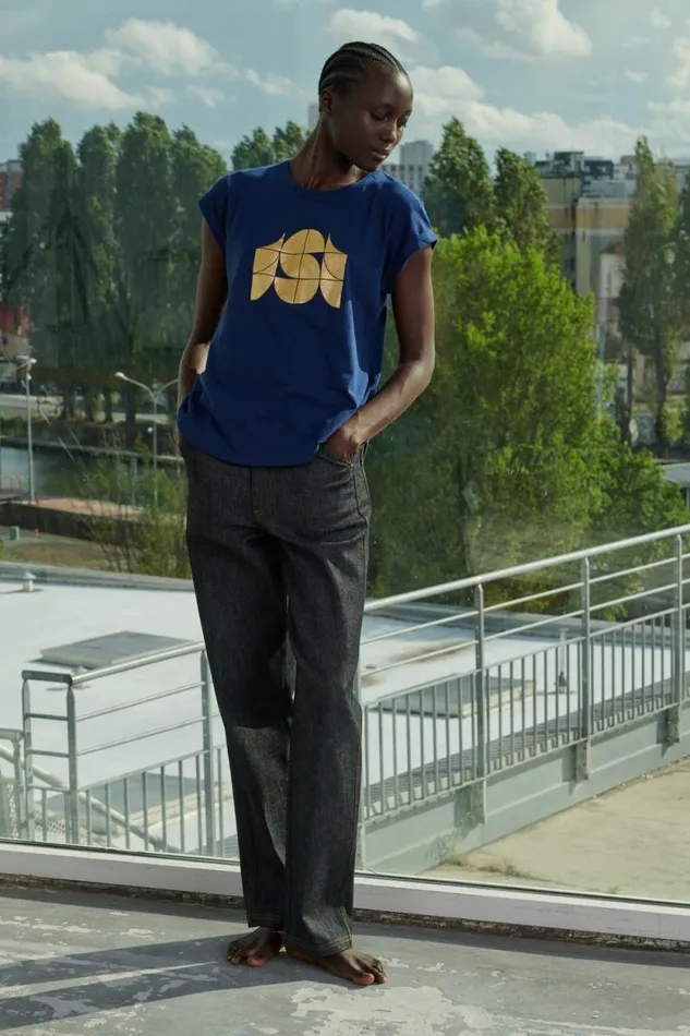 TShirts and Sweatshirts Women Soeur VALENTIN TEESHIRT Navy