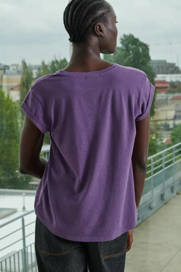 TShirts and Sweatshirts Women Soeur VALENTIN TEESHIRT Purple