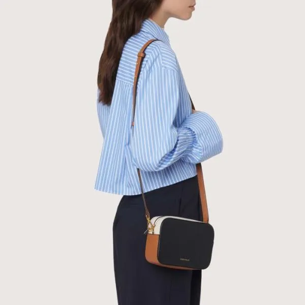 Tebe Tricolor Noirlambscuir Women Coccinelle Crossbody Bags