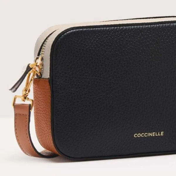 Tebe Tricolor Noirlambscuir Women Coccinelle Crossbody Bags