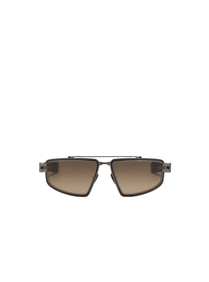 Titan Sunglasses Brown WomenMen Balmain Eyewear