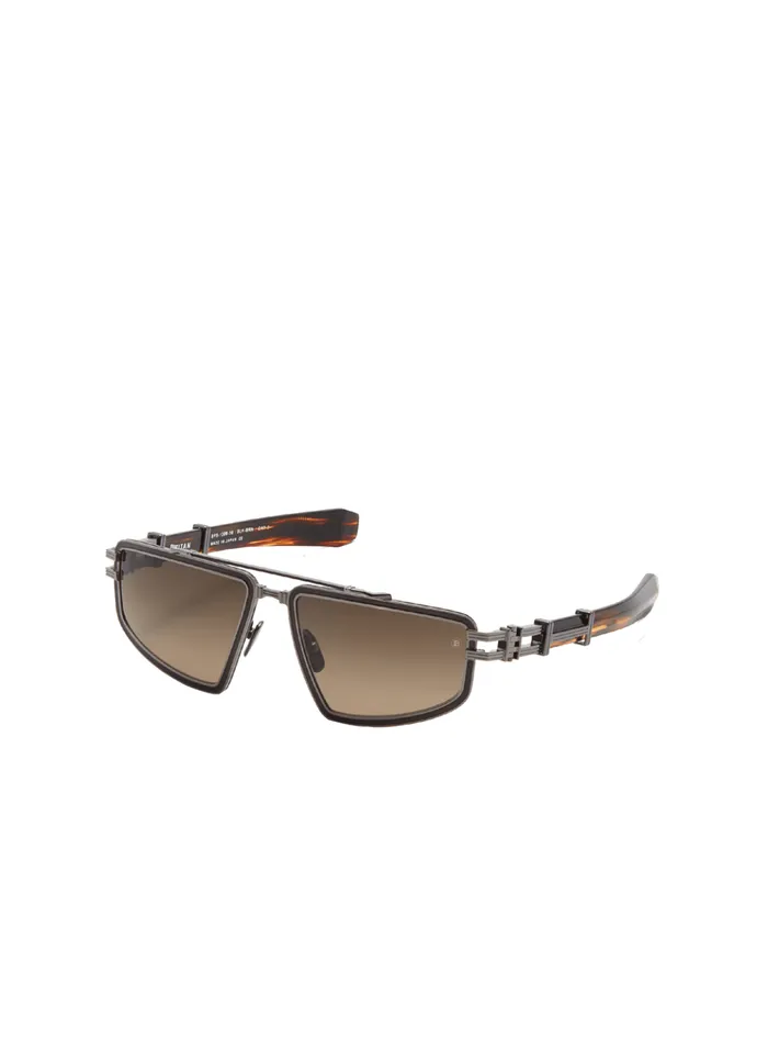 Titan Sunglasses Brown WomenMen Balmain Eyewear