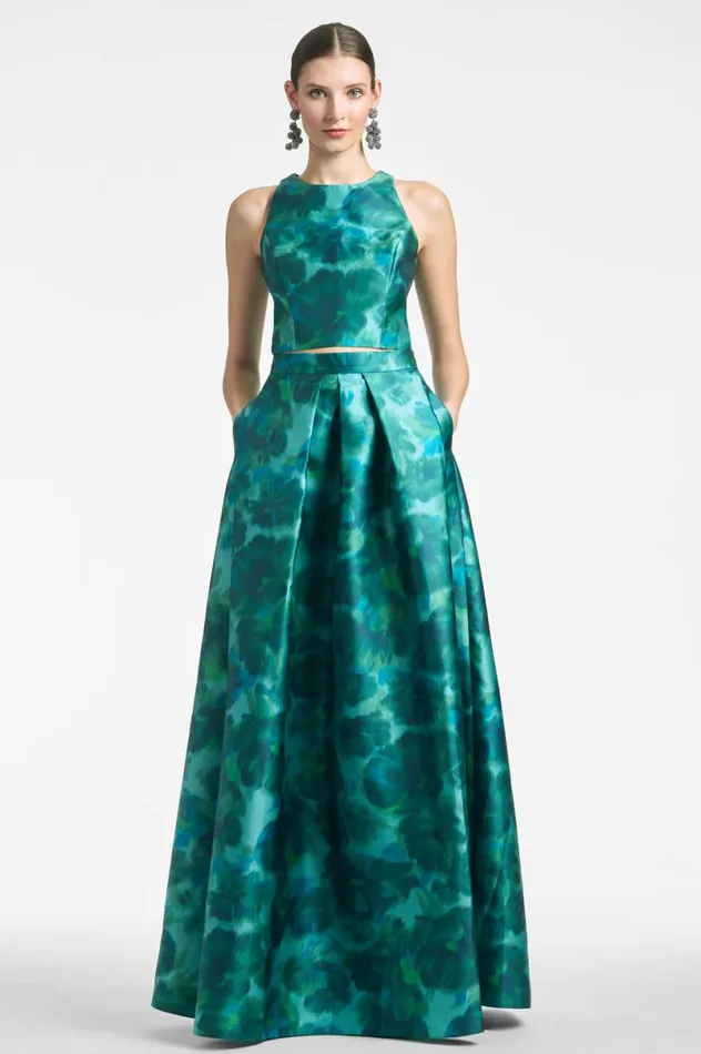 Tops and Blouses Women Sachin and Babi Lexie Top 8211 Emerald Watercolor Floral Tops and Blouses Women Sachin and Babi Lexie Top 8211 Emerald Watercolor Floral